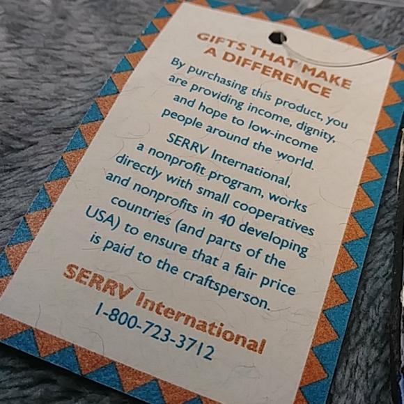 NWT African Handmade Keychain - Picture 3 of 6